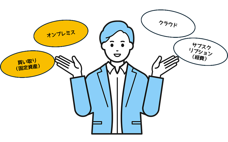 選べる環境