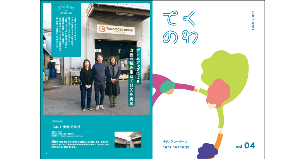 刊行誌てくのわvol.4の画像