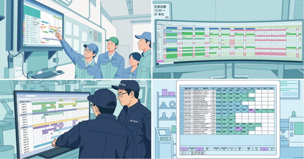 【ものづくりコラム】進捗を「見える化」すると、工場はどう変わるか?